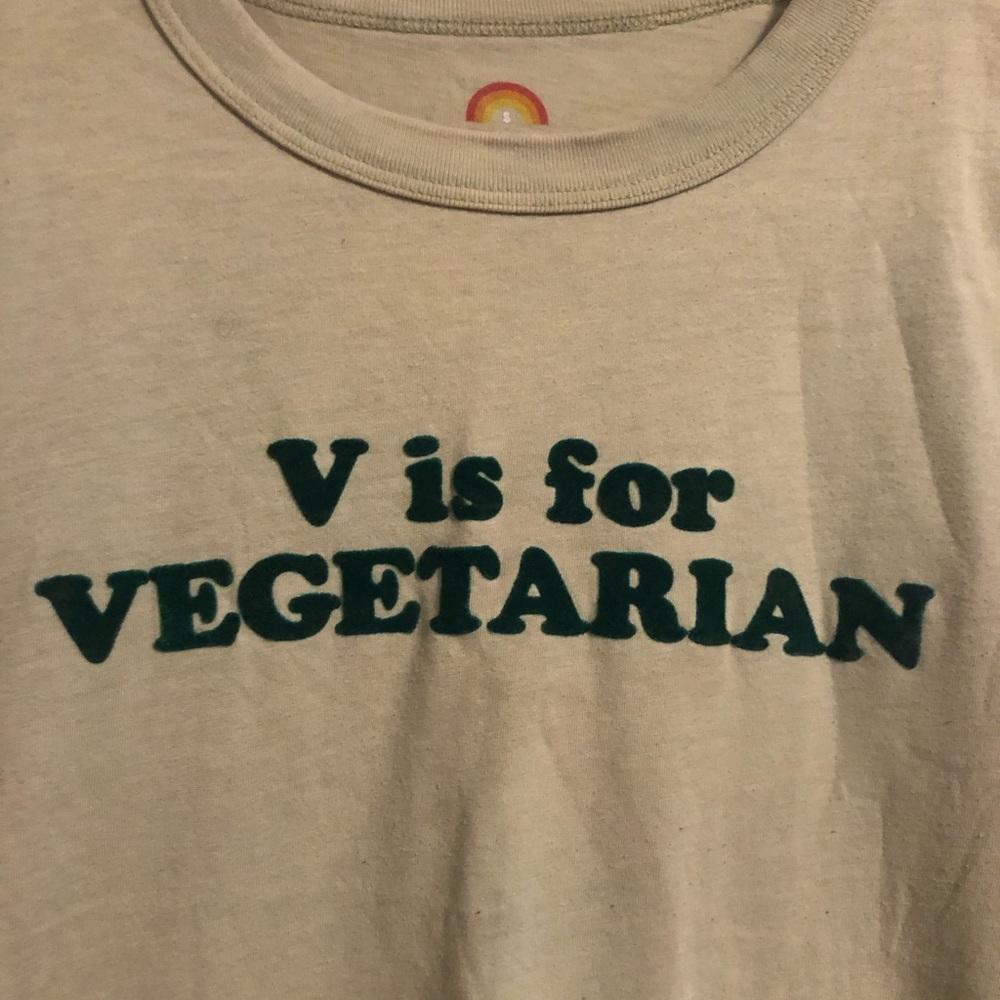 V is for Vegetarian T-Shirt